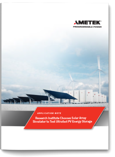 Solar Array Simulator Application Note - Right Programmable Power Supply