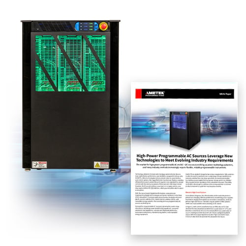 High-Power Programmable AC Sources White Paper - Right Programmable Power Supply